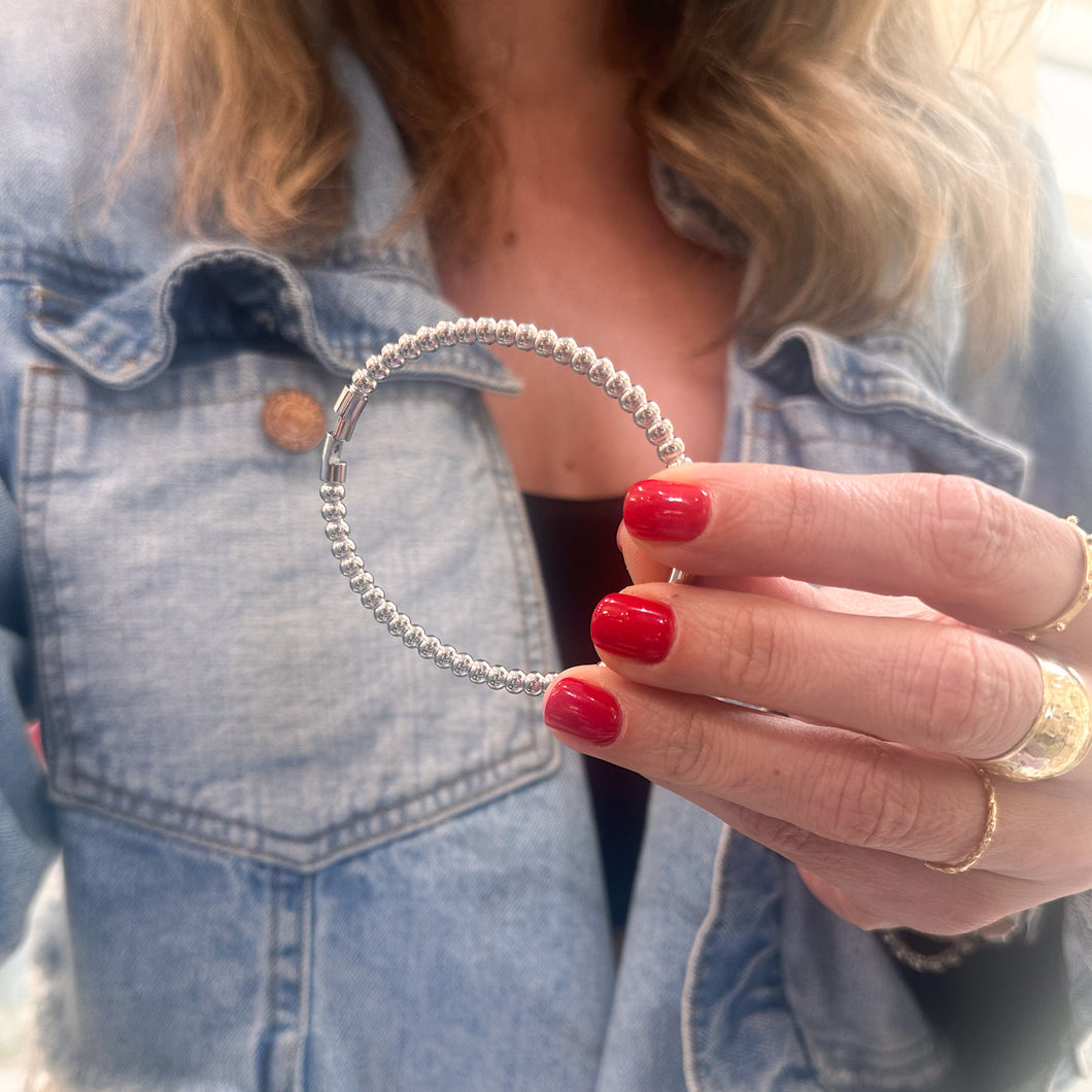 Bubble Steel Bangle