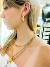 Load image into Gallery viewer, Cecilia Gold Hoops
