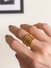 Load image into Gallery viewer, Mar en Calma Gold Ring
