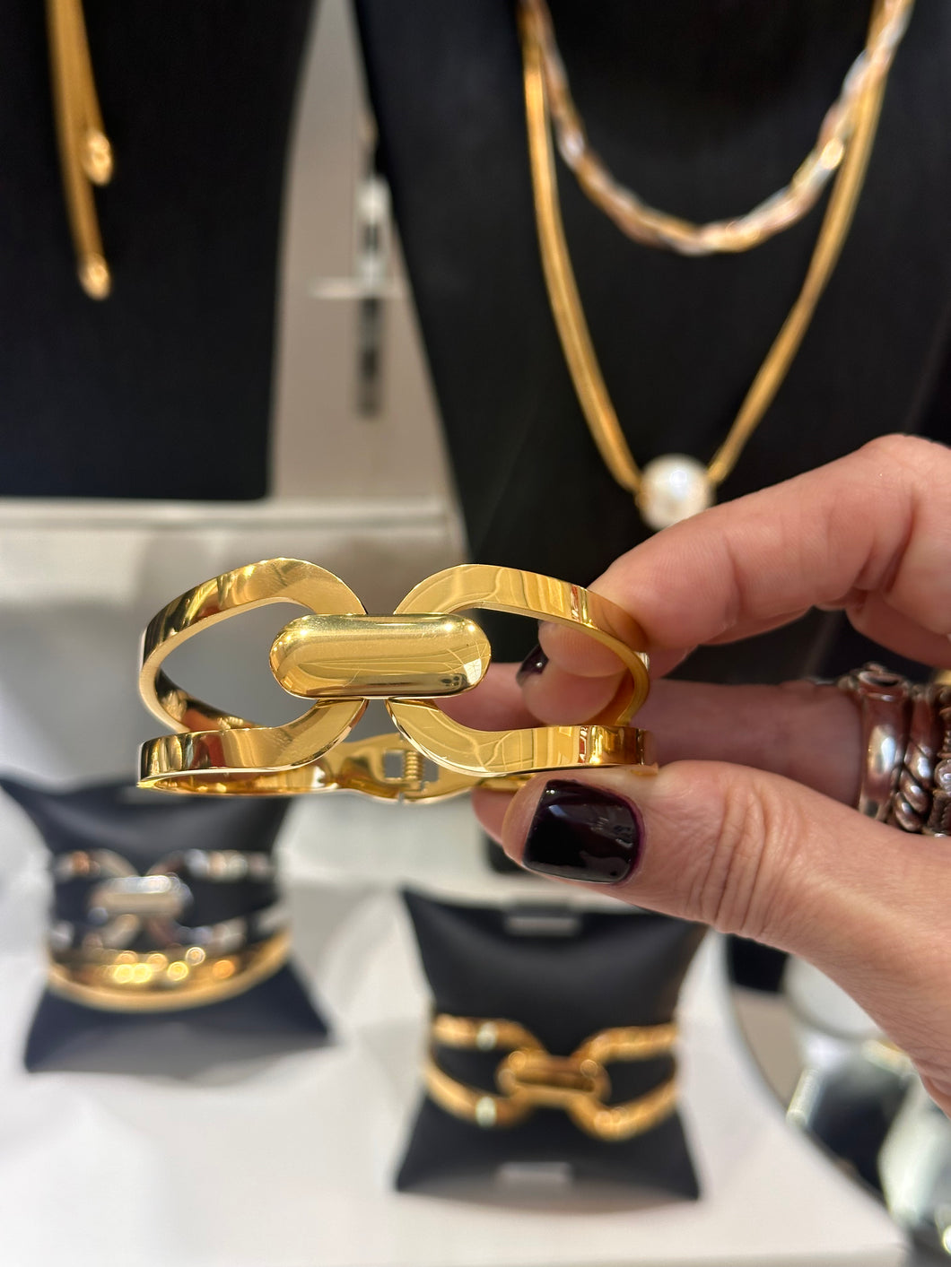 Zoé Gold Bangle