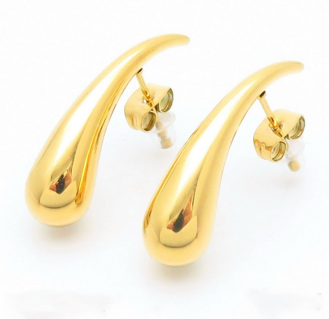 Cornus Gold Earrings