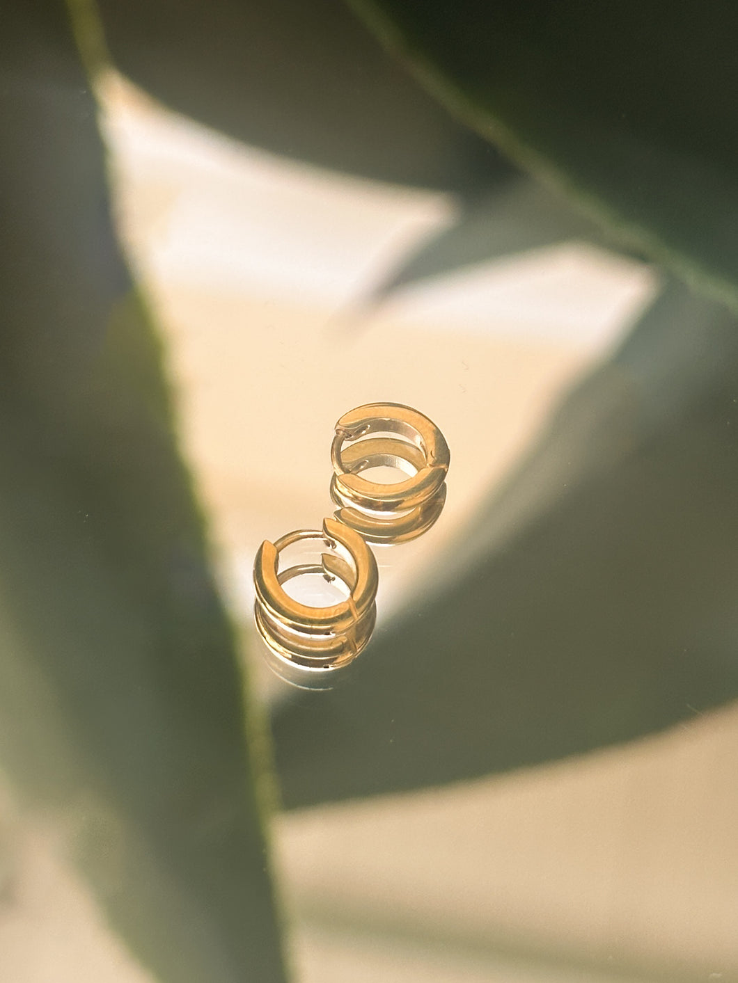 Piercing Gold Hoops