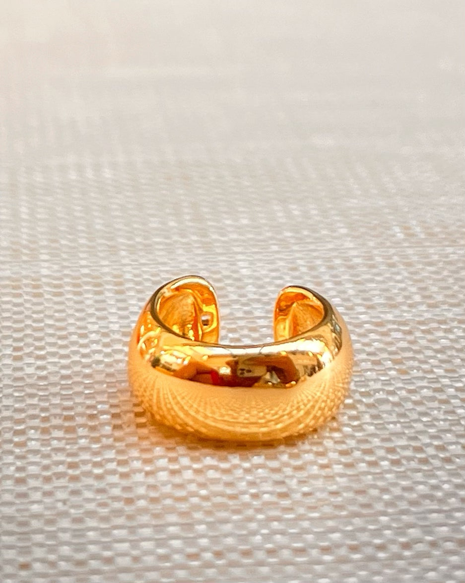 Simple Gold Earring Cuff