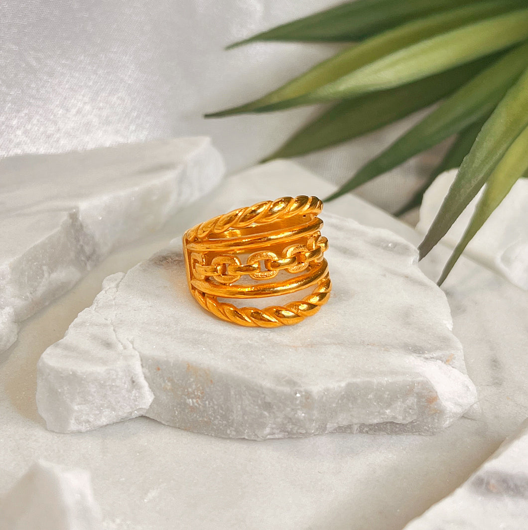Roma Gold Ring